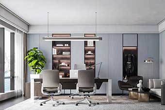 丽江轻奢风格-书房