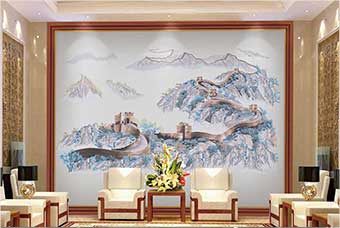 丽江森佰汇航空纤维墙咔（唯我中华）