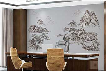 丽江森佰汇航空纤维墙咔（山水之间）